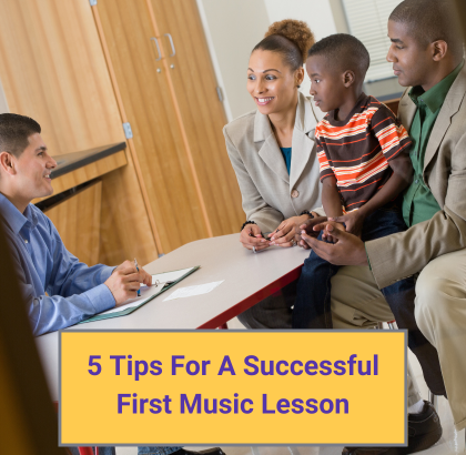 first lesson with new student