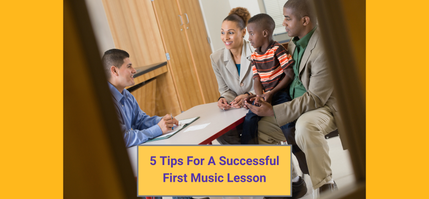 first lesson with new student